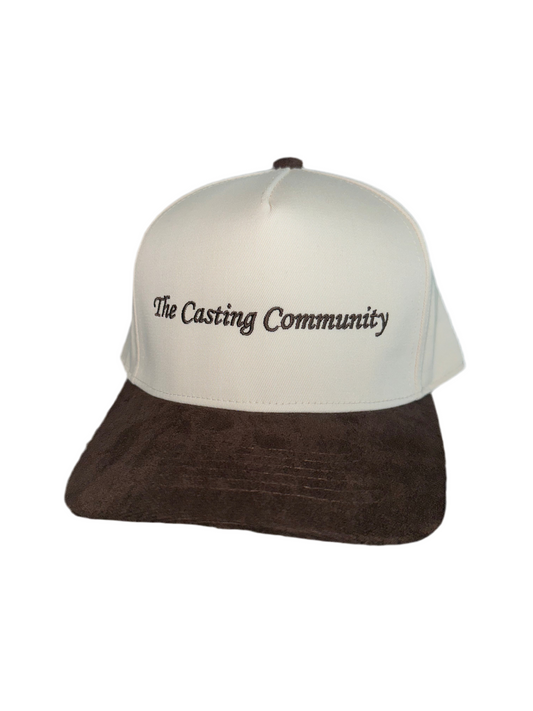 BROWN CAP (SUEDE BILL)