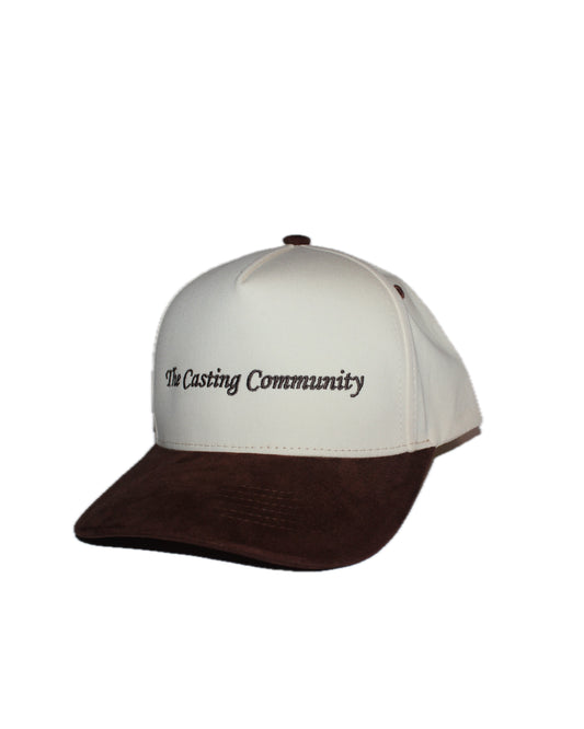 BROWN CAP (SUEDE BILL)