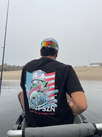 P-TROUT TEE (OVSZ)