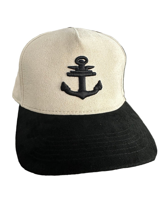 SUEDE ANCHOR CAP