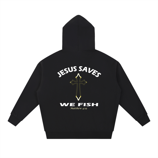 JESUS FISHES HOODIE