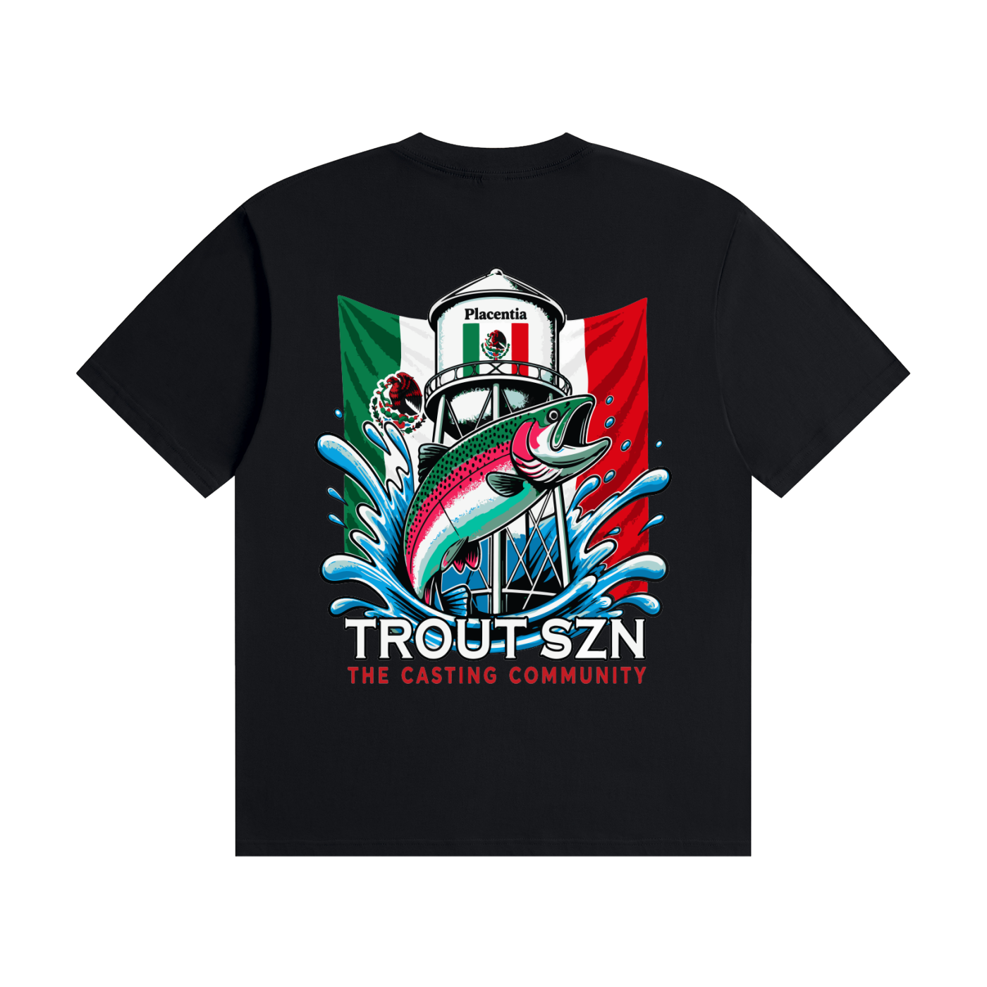P-TROUT TEE (LA RAZA)